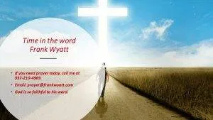 Frank Wyatt May 12, 2019